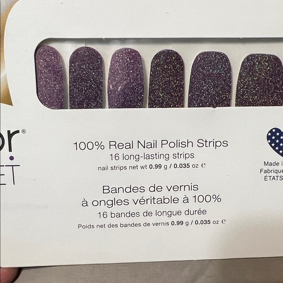Color Street Other - Color Street Sparkling Purple Nail Strips